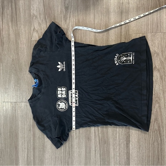 Adidas Originals 3M Reflective Graffiti Short Sleeve BS3167 Graphic T-Shirt - Picture 6 of 12